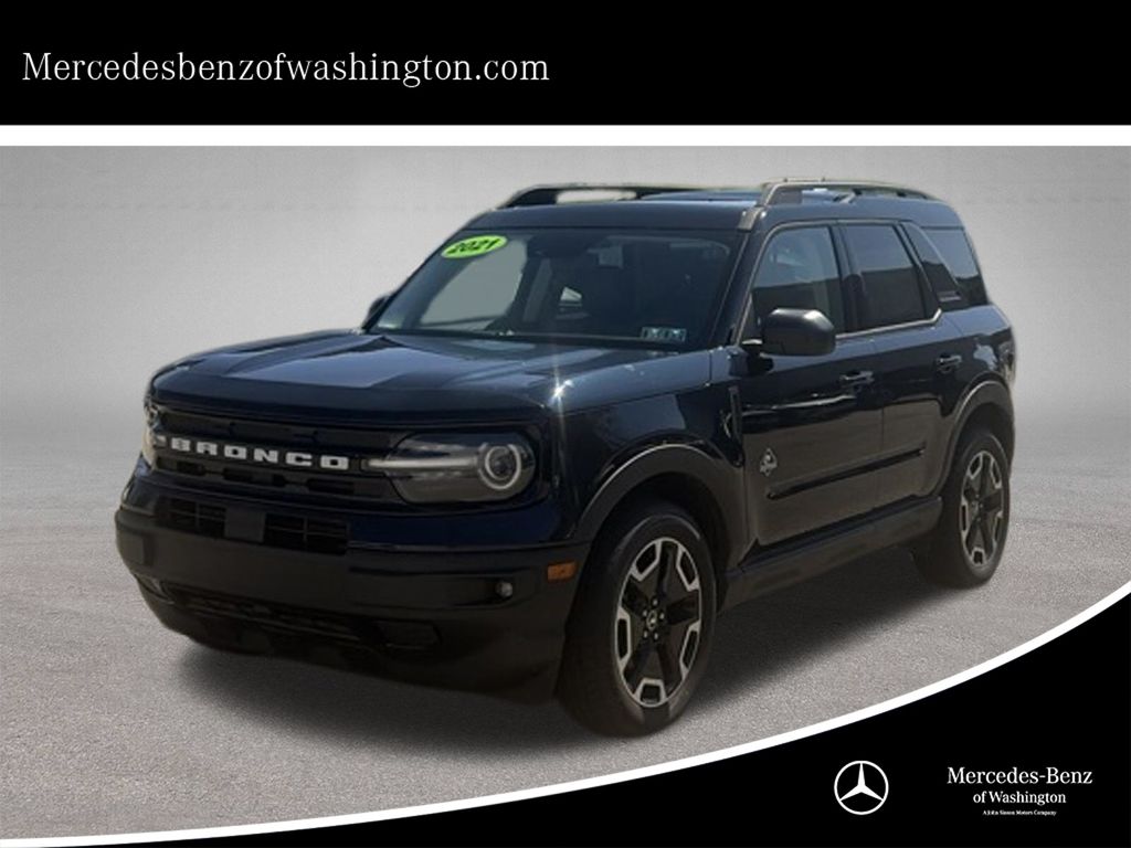2021 Ford Bronco Sport Outer Banks Blue at Auto Express Mitsubishi