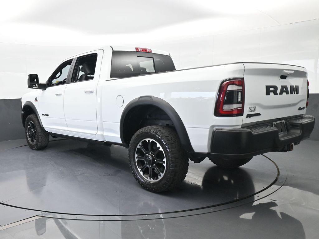 Used 2024 Bright White Clearcoat Ram Rebel image 4