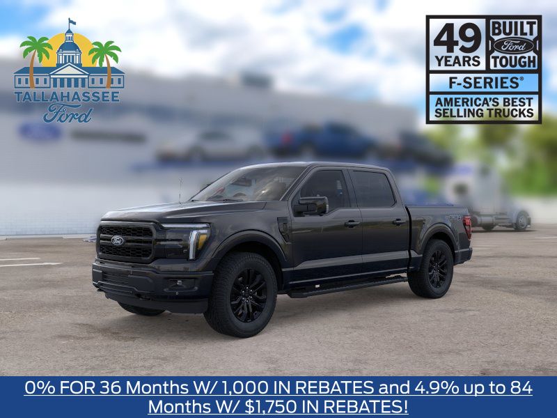 Agate Black Metallic 2026 Ford F-150 Pickup Truck Four-Wheel Drive Automatic