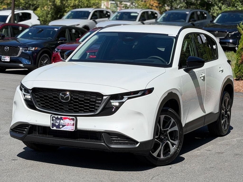 Rhodium White Metallic 2026 Mazda CX-5 SUV / Crossover All-Wheel Drive 6-Speed Automatic