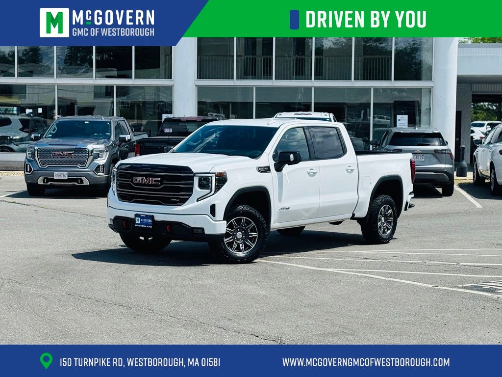Summit White 2025 GMC Sierra 1500 Pickup Truck Four-Wheel Drive Automatic