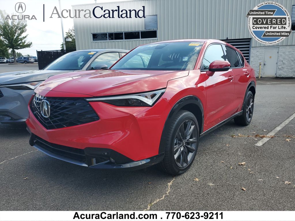 Milano Red 2026 Acura ADX SUV / Crossover All-Wheel Drive Continuously Variable Transmission