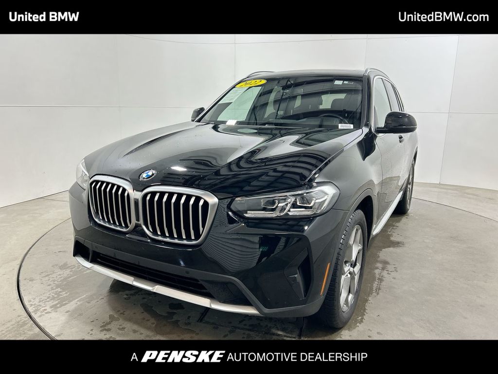 2022 BMW X3 sDrive30i Hero Image