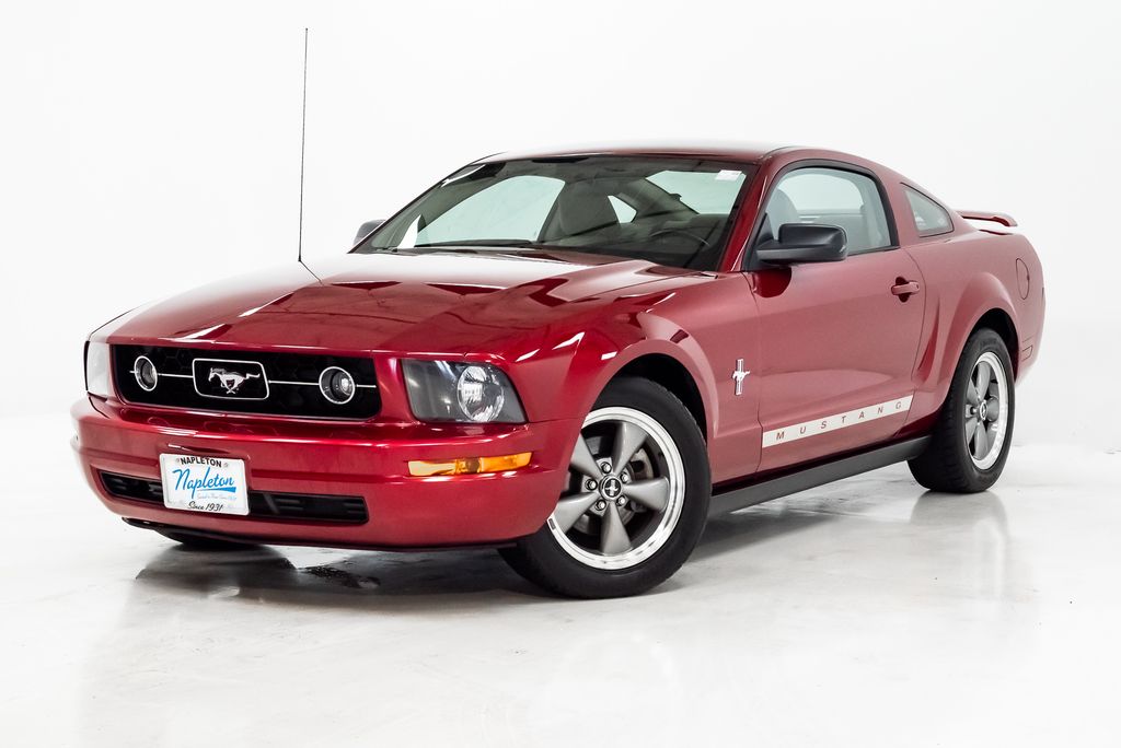 Redfire Clearcoat Metallic 2006 Ford Mustang Coupe 5-Speed Automatic Overdrive