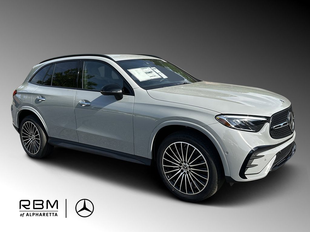 Gray (MANUFAKTUR Alpine Grey) 2026 Mercedes-Benz GLC 300 RWD SUV / Crossover Rear-Wheel Drive 9-Speed Automatic