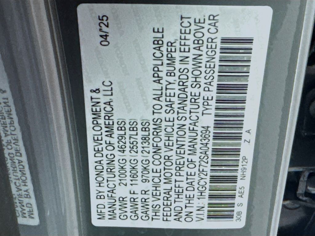 Used Car 2025 Honda Accord Hybrid  Sport-l For Sale In Austin, Texas