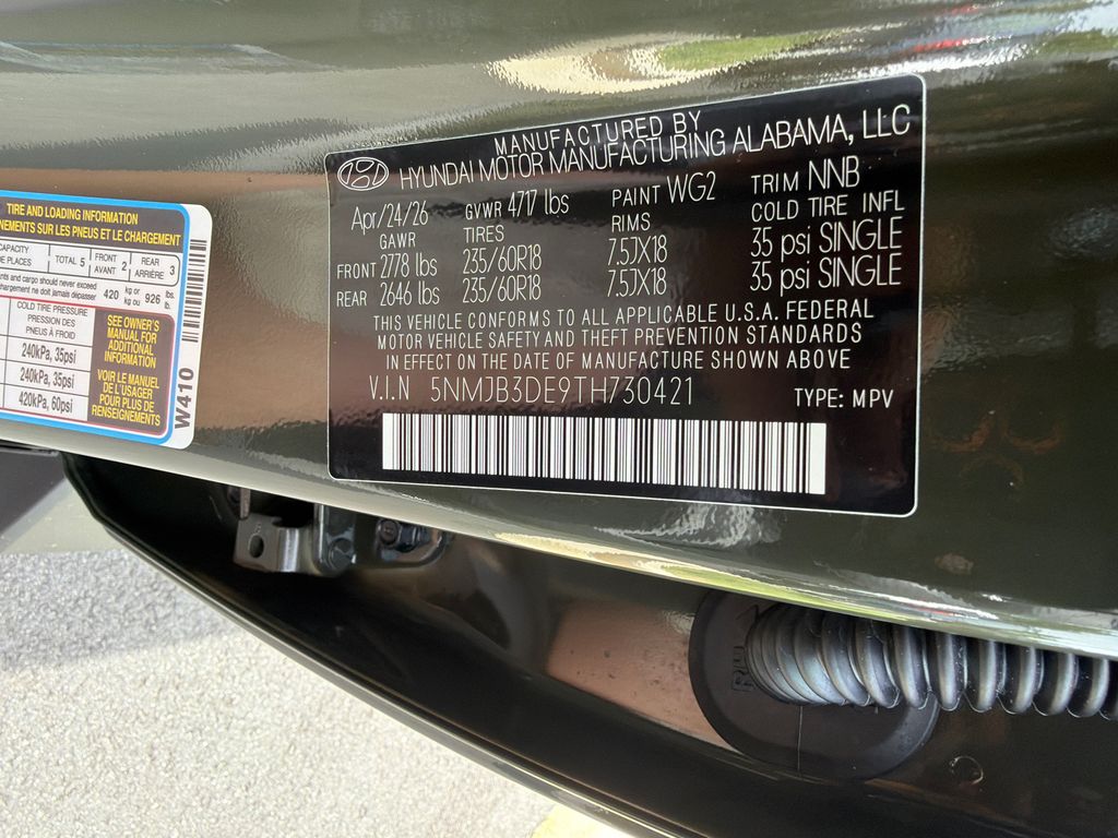 New 2026 Green Hyundai SEL image 33