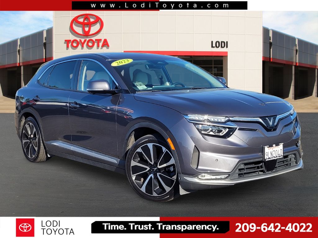 Neptune Gray Metallic 2023 VinFast VF8 SUV / Crossover All-Wheel Drive 1-Speed Automatic