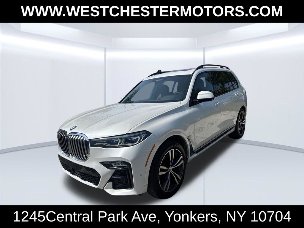 White 2020 BMW X7 SUV / Crossover All-Wheel Drive 8-Speed Automatic