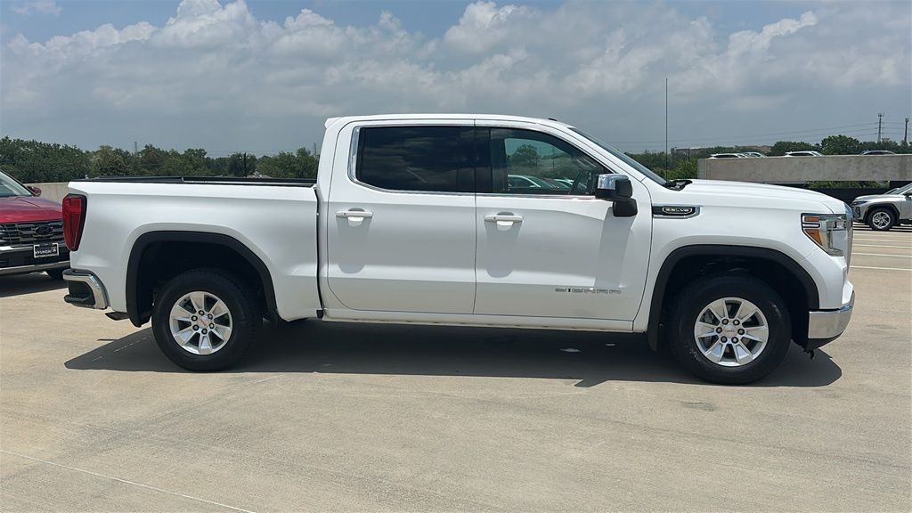 2019 GMC Sierra 1500 SLE White at North Houston Mitsubishi