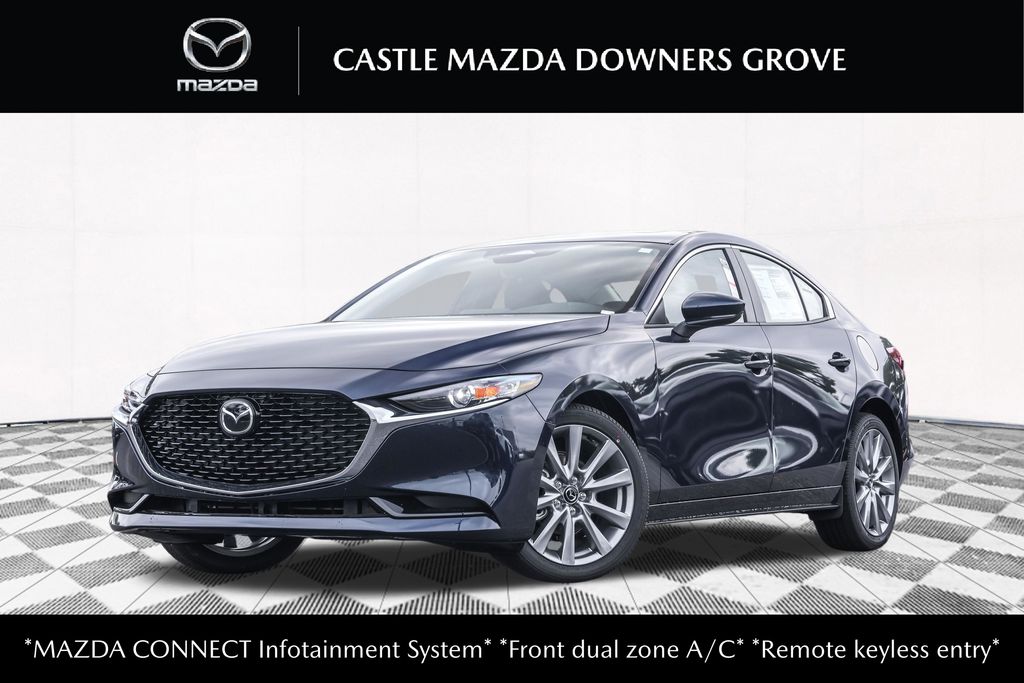 Deep Crystal Blue Mica 2026 Mazda MAZDA3 Sedan Front-Wheel Drive 6-Speed Automatic