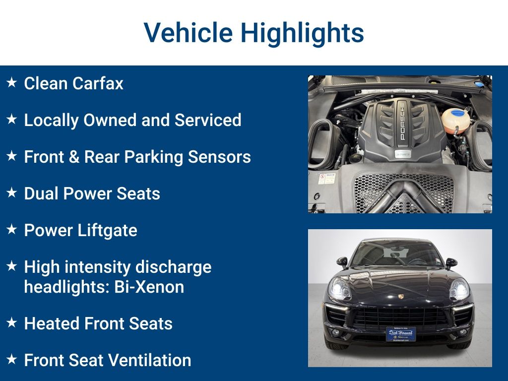 2016 Porsche Macan S