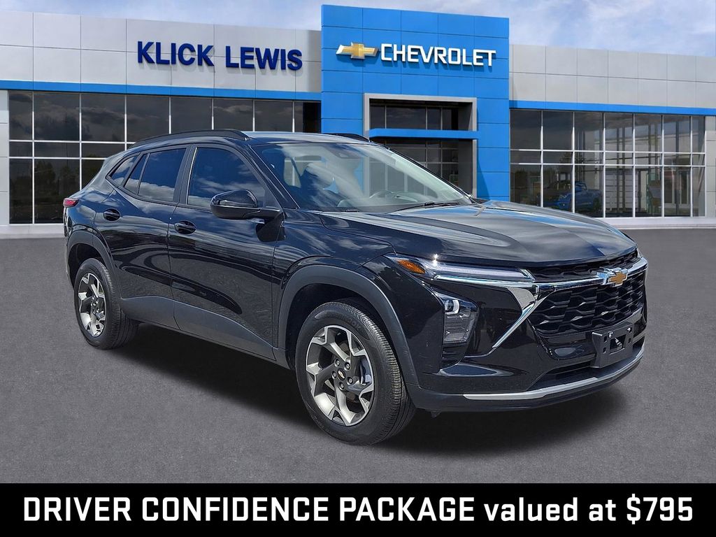 2025 Chevrolet Trax LT Black at Klick Lewis Buick Chevrolet