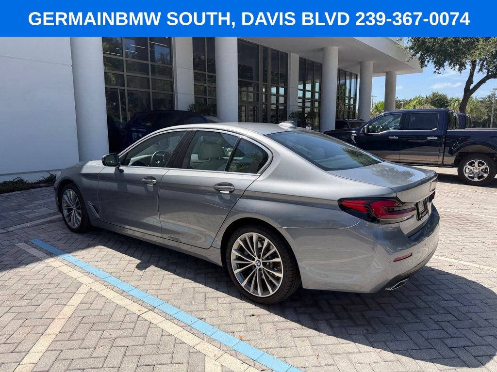 Certified Used 2023 Gray BMW 530i image 17