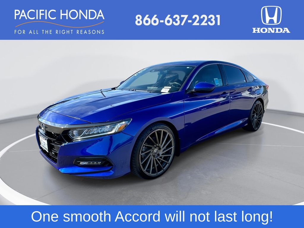 Still Night Pearl 2018 Honda Accord 1.5T Sport FWD Sedan Front-Wheel Drive Continuously Variable Transmission
