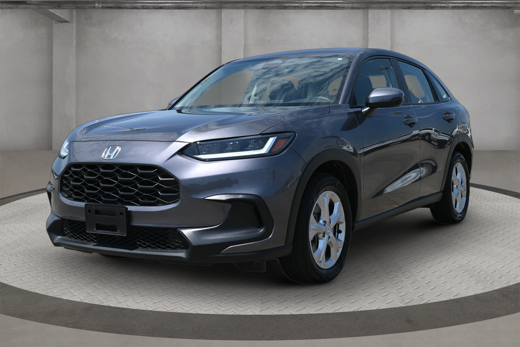 2025 Honda HR-V LX Gray at Bayshore Chrysler Jeep Dodge Ram