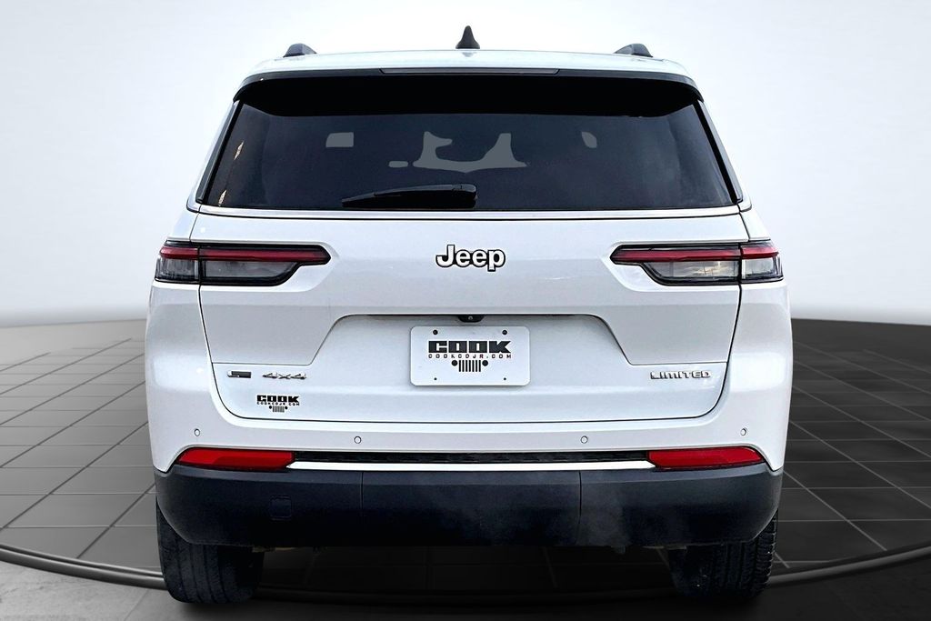 2022 Jeep Grand Cherokee L Limited White at Traditions Chevrolet