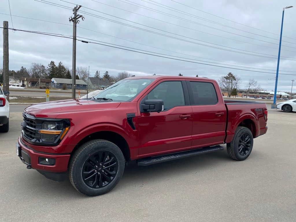 Ruby Red Met Tinted CC 2026 Ford F-150 Pickup Truck Four-Wheel Drive Automatic