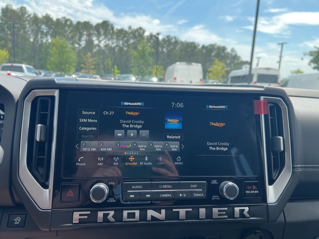 2025 Super Black Nissan Frontier SV RWD Truck
