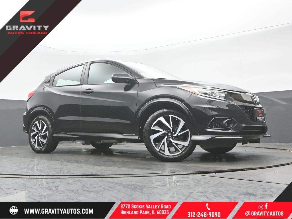 Crystal Black Pearl 2019 Honda HR-V Sport AWD SUV / Crossover All-Wheel Drive Continuously Variable Transmission
