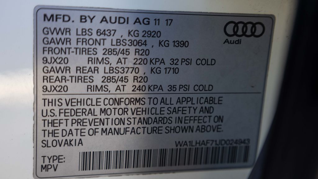 Used 2018 Audi Q7 2.0T Premium Plus 4D Sport Utility