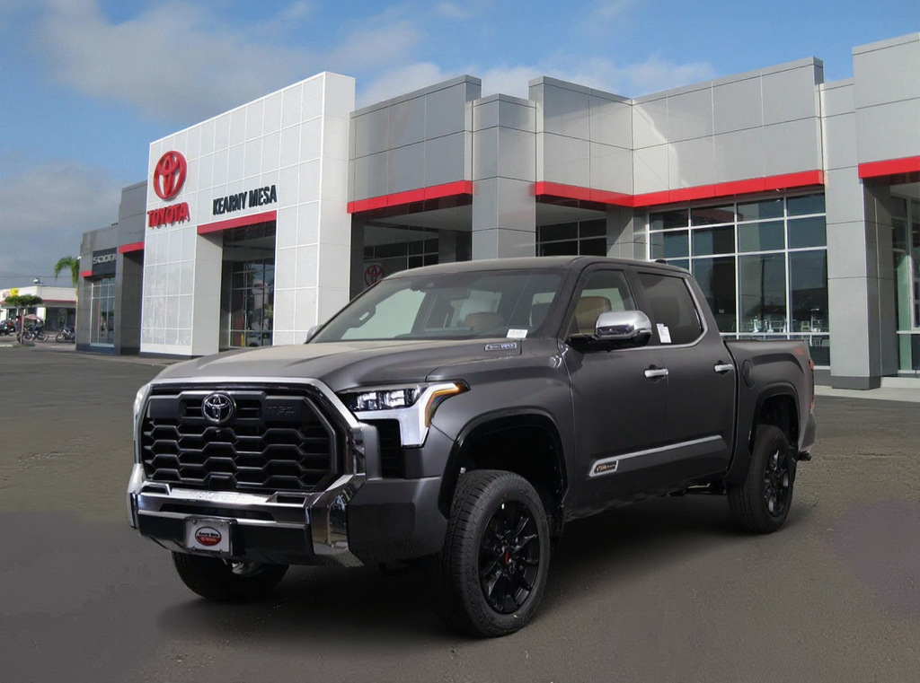Magnetic Gray Metallic 2026 Toyota Tundra Hybrid Pickup Truck Four-Wheel Drive Automatic