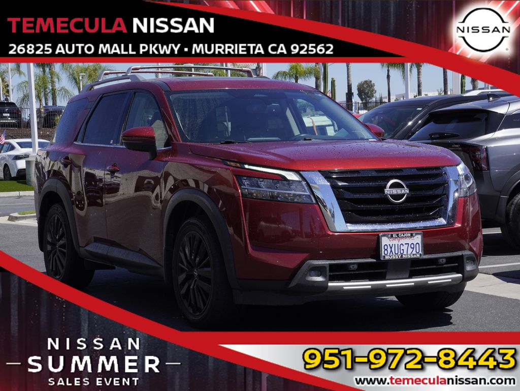 Red (Scarlet Ember Tintcoat) 2022 Nissan Pathfinder SUV / Crossover Front-Wheel Drive 9-Speed Automatic