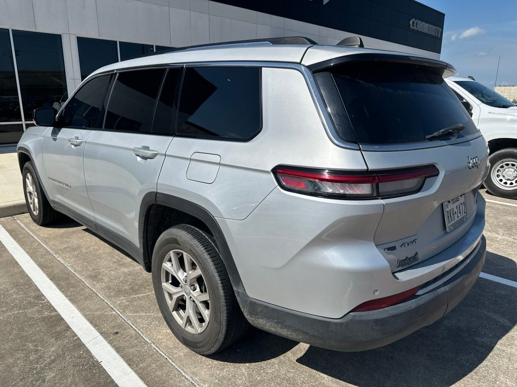 2021 Jeep Grand Cherokee L Limited Silver at DeMontrond Gulf Freeway