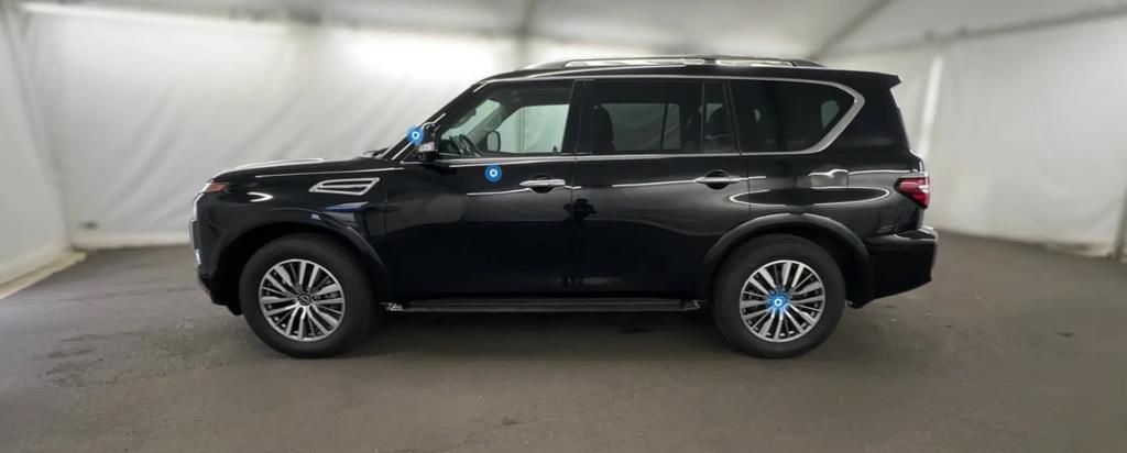 Super Black 2023 Nissan Armada SUV / Crossover Four-Wheel Drive 7-Speed Automatic