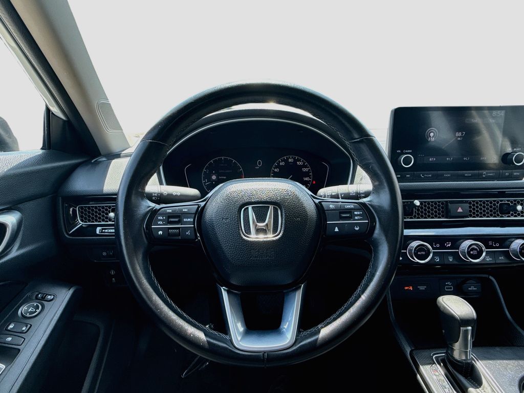 2024 Honda Civic EX-L White at Shottenkirk Kia Fort Bend