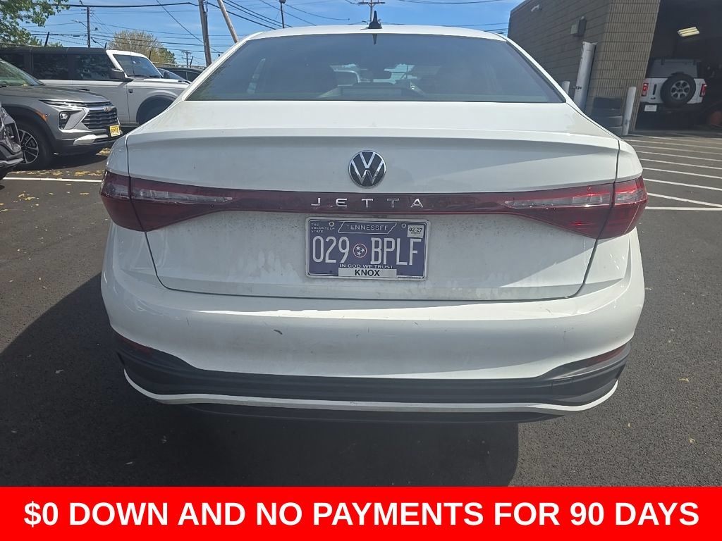 White 2025 Volkswagen Jetta Sedan Front-Wheel Drive 8-Speed Automatic