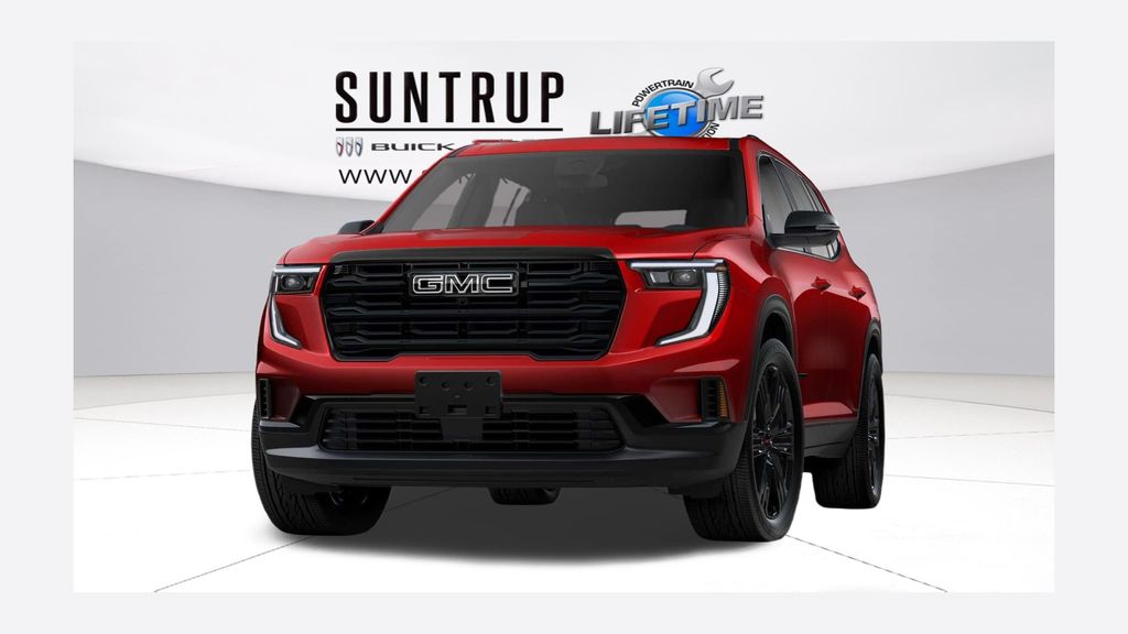Volcanic Red Tintcoat 2026 GMC Acadia Elevation AWD SUV / Crossover Four-Wheel Drive 8-Speed Automatic