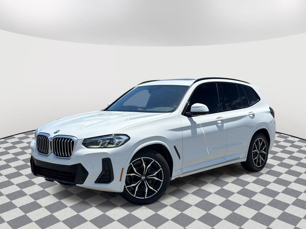 Alpine White 2023 BMW X3 SUV / Crossover Rear-Wheel Drive 8-Speed Automatic