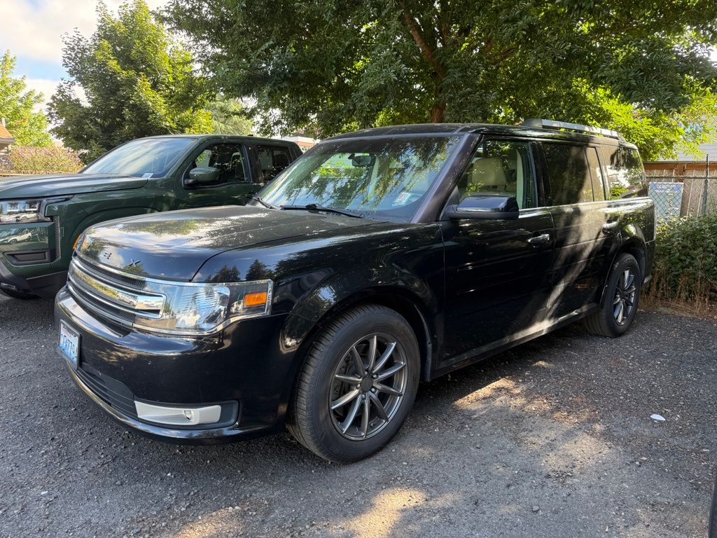 Black 2019 Ford Flex SUV / Crossover All-Wheel Drive 6-Speed Automatic