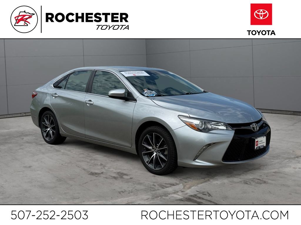 Celestial Silver Metallic 2017 Toyota Camry Sedan Front-Wheel Drive 6-Speed Automatic