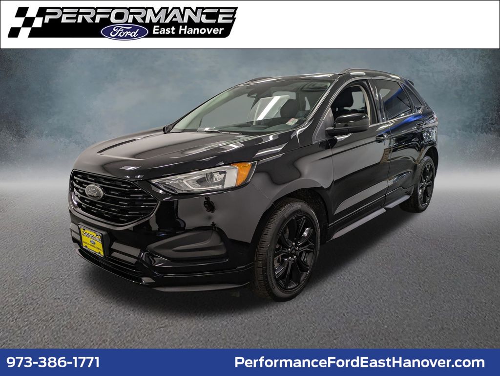Agate Black Metallic 2024 Ford Edge SUV / Crossover All-Wheel Drive 8-Speed Automatic