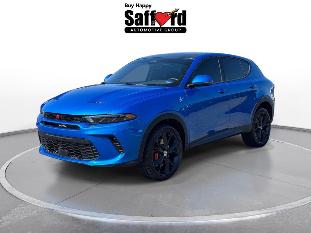 Blue 2024 Dodge Hornet SUV / Crossover All-Wheel Drive 9-Speed Automatic