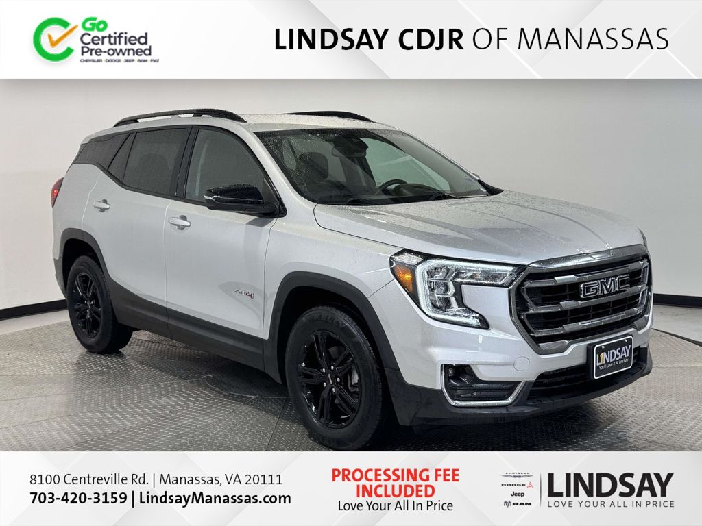 Quicksilver Metallic 2022 GMC Terrain AT4 AWD SUV / Crossover All-Wheel Drive 9-Speed Automatic