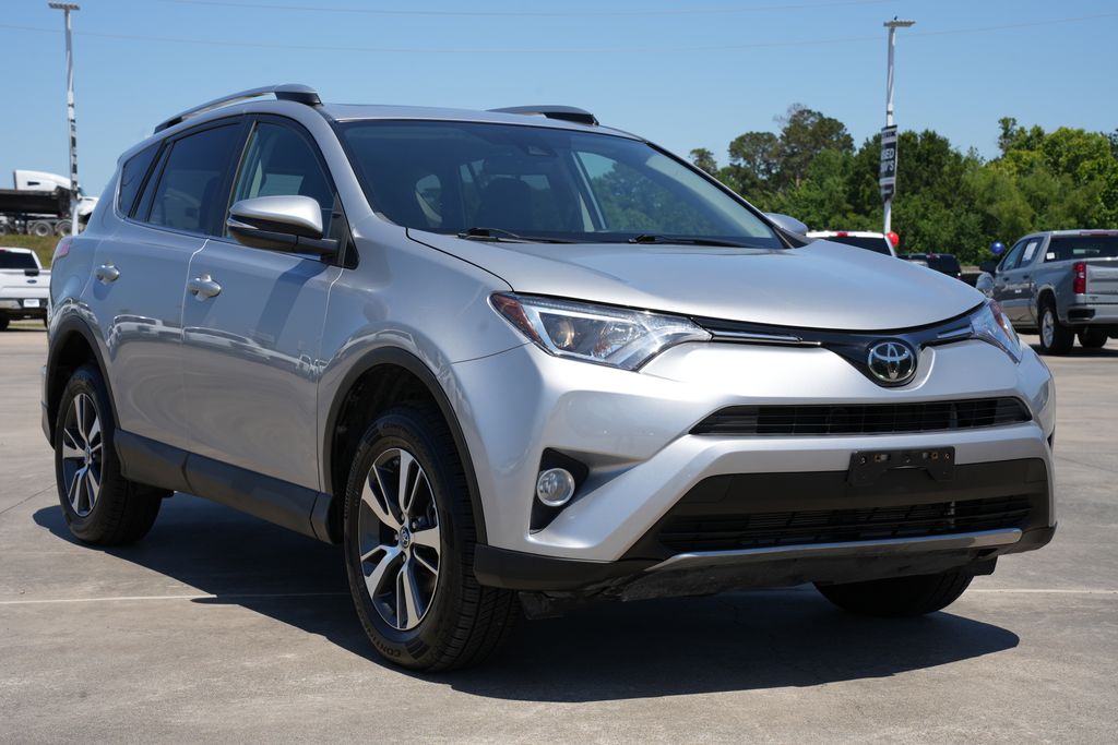 2017 Toyota RAV4 XLE Silver at Genesis of Spring