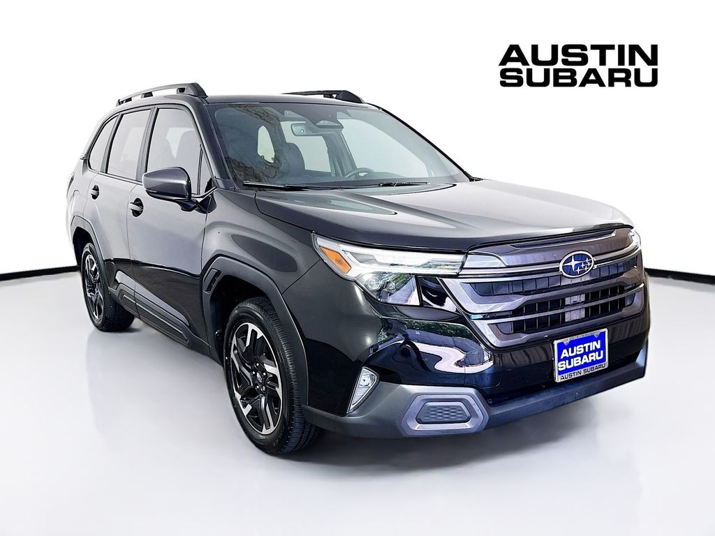 Crystal Black Silica 2026 Subaru Forester SUV / Crossover All-Wheel Drive Continuously Variable Transmission