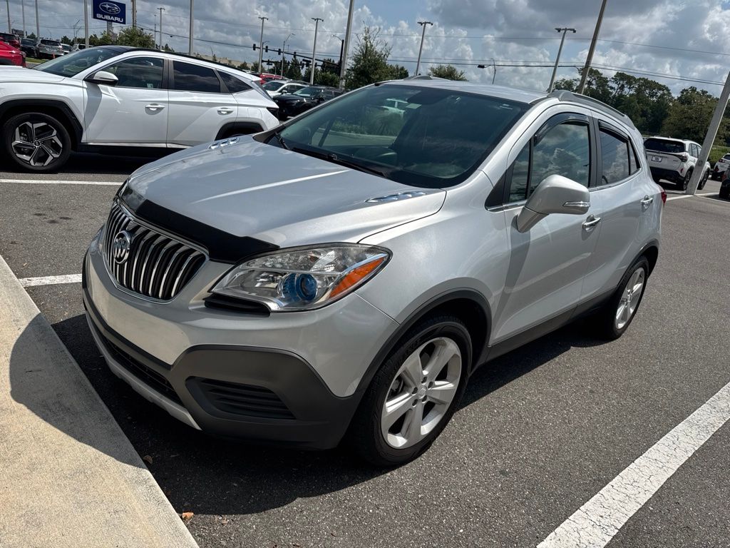 Quicksilver Metallic 2016 Buick Encore SUV / Crossover Front-Wheel Drive 6-Speed Automatic Overdrive