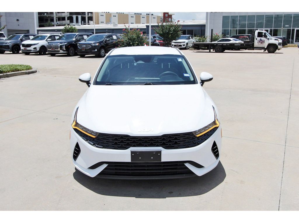 2023 Kia K5 LXS White at DeMontrond Auto Country