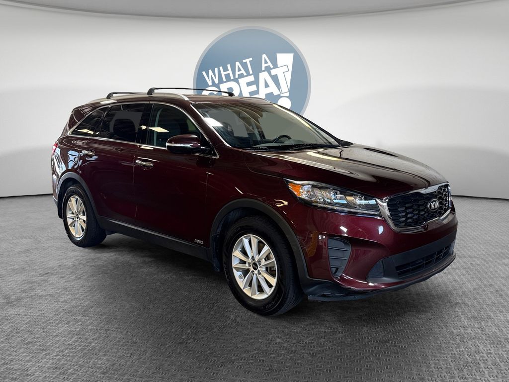 Red (Sangria) 2019 Kia Sorento SUV / Crossover All-Wheel Drive 8-Speed Automatic