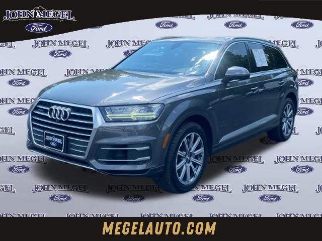 Gray Metallic 2018 Audi Q7 SUV / Crossover 8-Speed Automatic