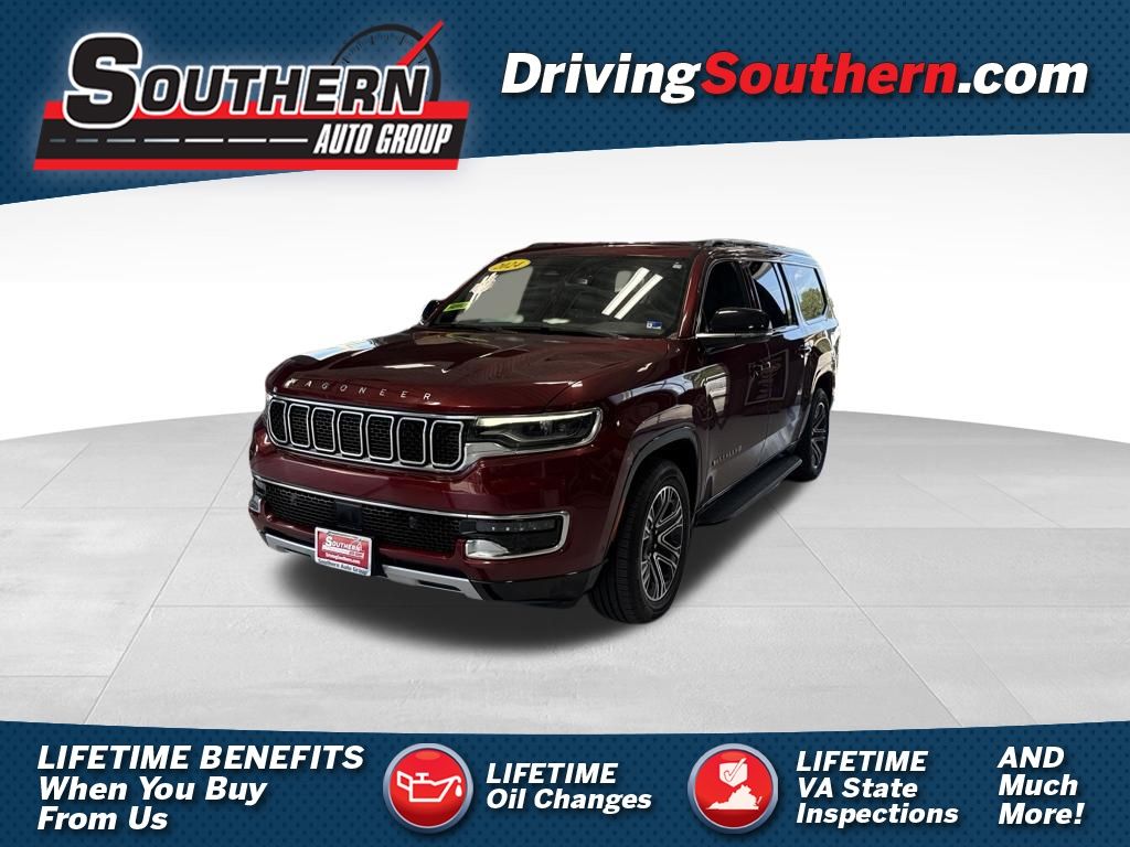 Velvet Red Pearlcoat 2024 Jeep Wagoneer L SUV / Crossover Four-Wheel Drive 8-Speed Automatic