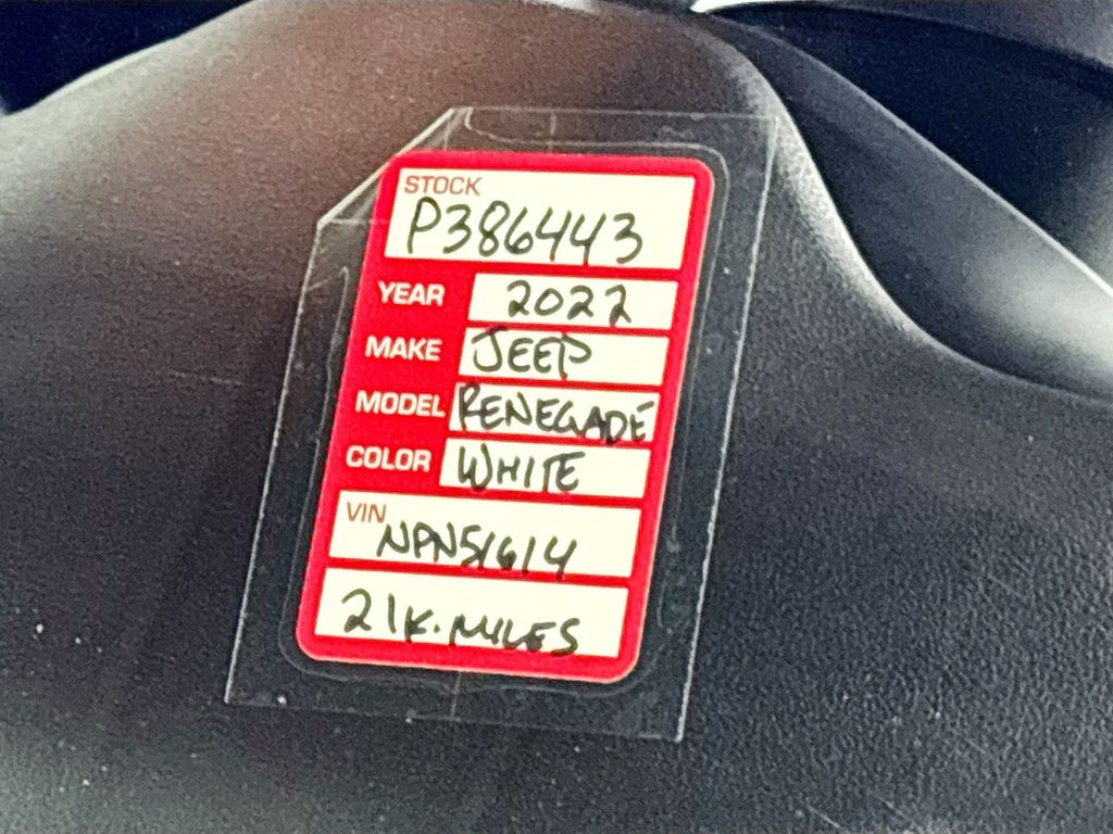2022 Jeep Renegade Sport