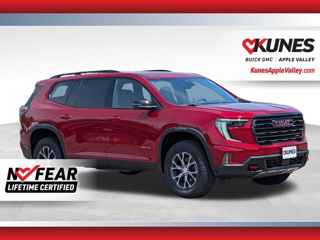Volcanic Red Tintcoat 2026 GMC Acadia SUV / Crossover Four-Wheel Drive 8-Speed Automatic