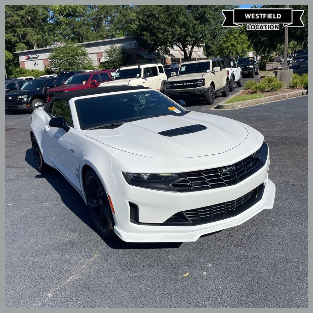 Summit White 2021 Chevrolet Camaro LT1 Convertible RWD Convertible Rear-Wheel Drive Automatic