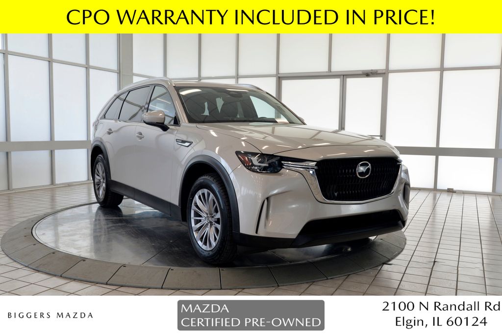 Gray (Platinum) 2024 Mazda CX-90 SUV / Crossover All-Wheel Drive 8-Speed Automatic