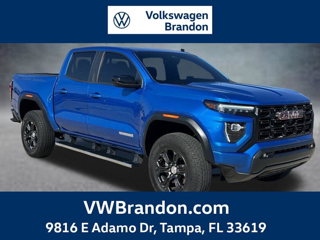 Dynamic Blue Metallic 2023 GMC Canyon Pickup Truck 4X2 8-Speed Automatic
